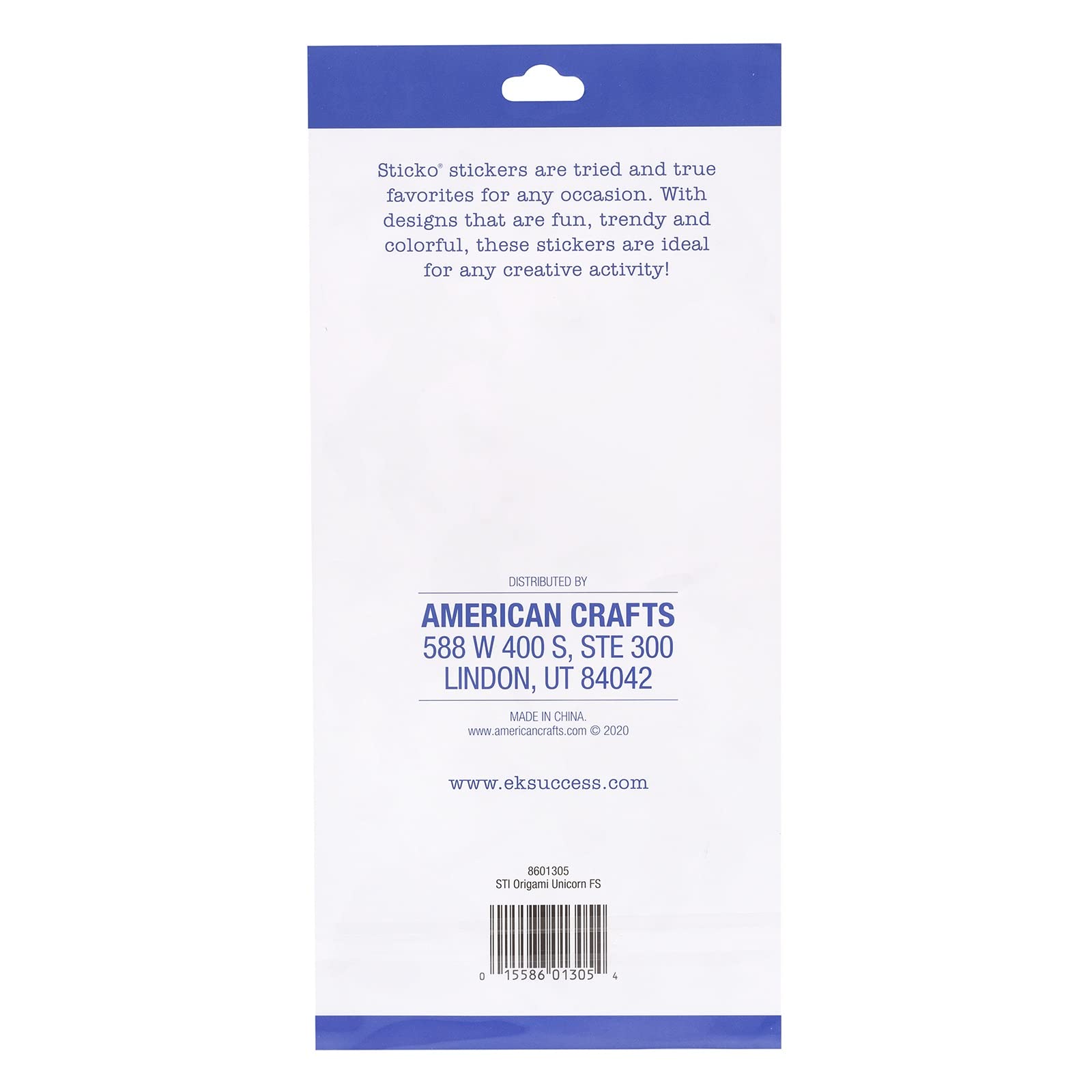 Sticko Themed Stickers-Origami Unicorn