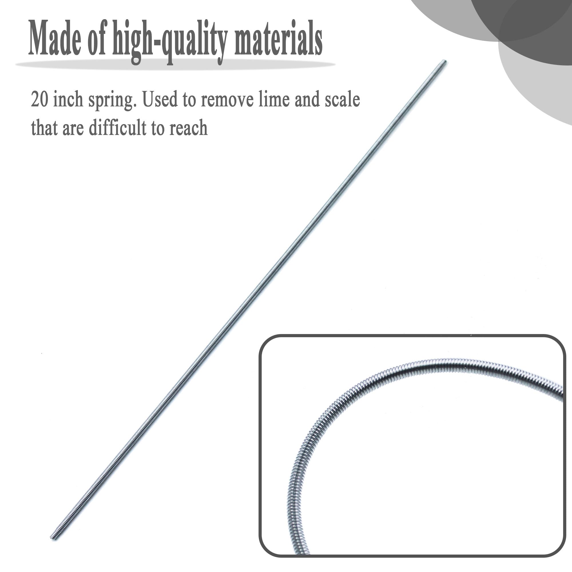 1188 De-Liming Spring fits for Bunn Commercial Coffee Machines, for Bunn coffee maker cleaner(Set of 4)