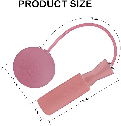 Miniatura 3 de Jump Rope Ropeless Skipping Rope for Fitness Training Exercise, Adjustable Weighted Cordless Jump Rope for Men Women Kids