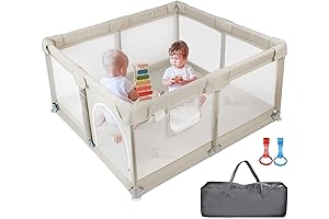 Spacious and Safe Zeebaba Playpen for Babies and Toddlers