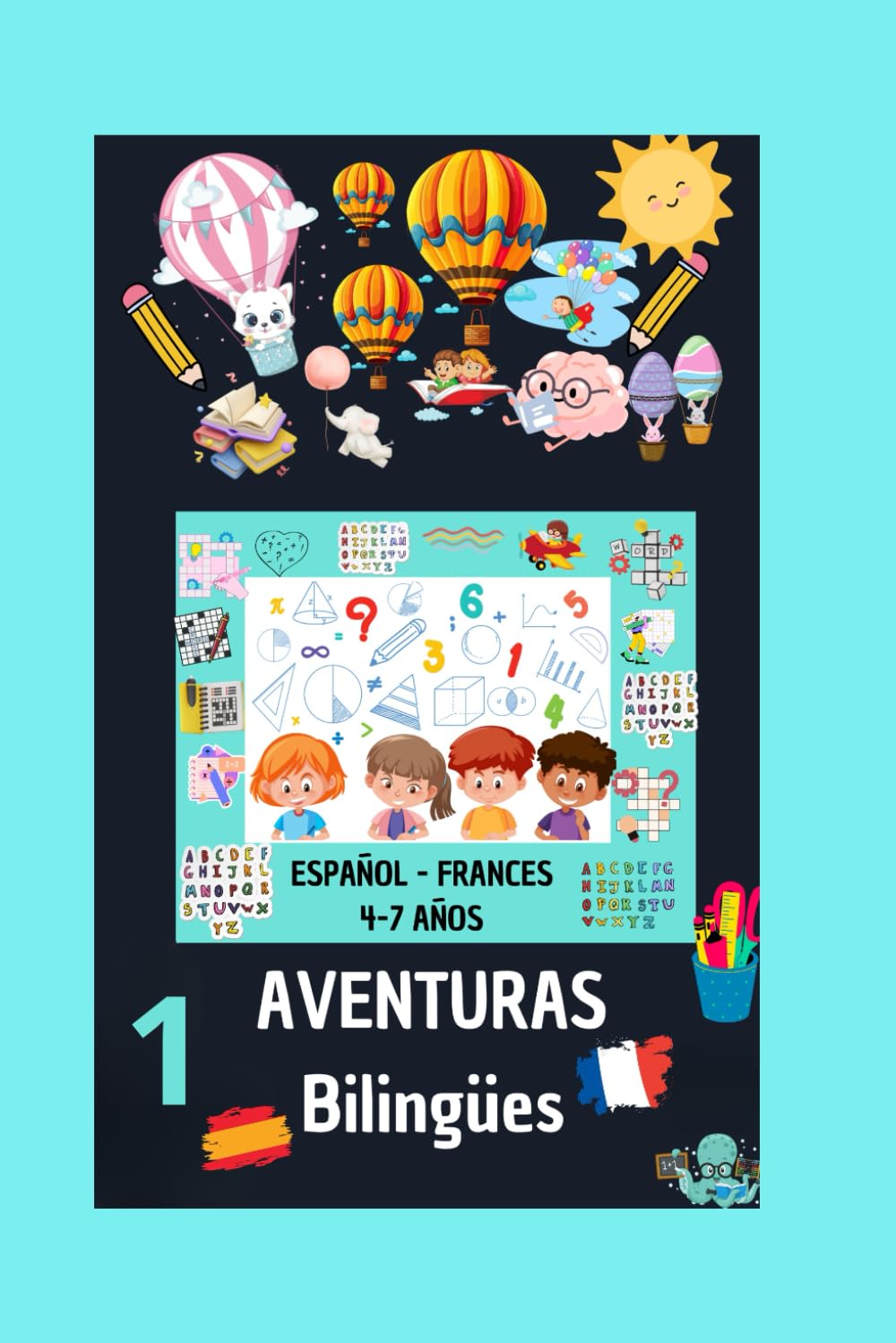 Activités Éducatives Bilingues: Espagnol et Français pour Enfants de 4 à 7 Ans