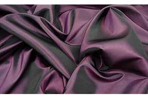 Taffeta Apparel: Feel the Shimmer and Sway of Iridescent Eggplant Purple