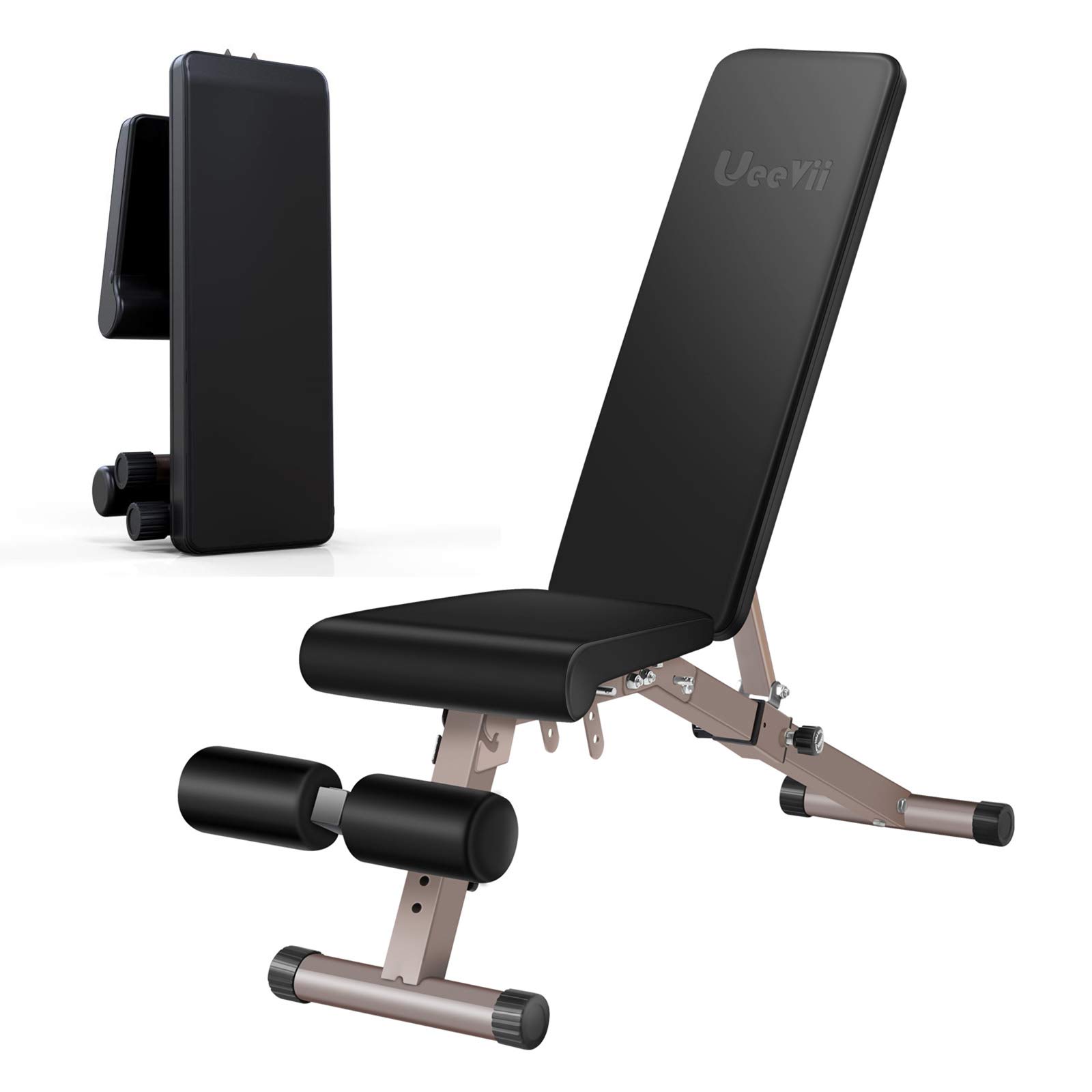 Amazon | UeeVii 調節可能なウェイトベンチ ワークアウトベンチ