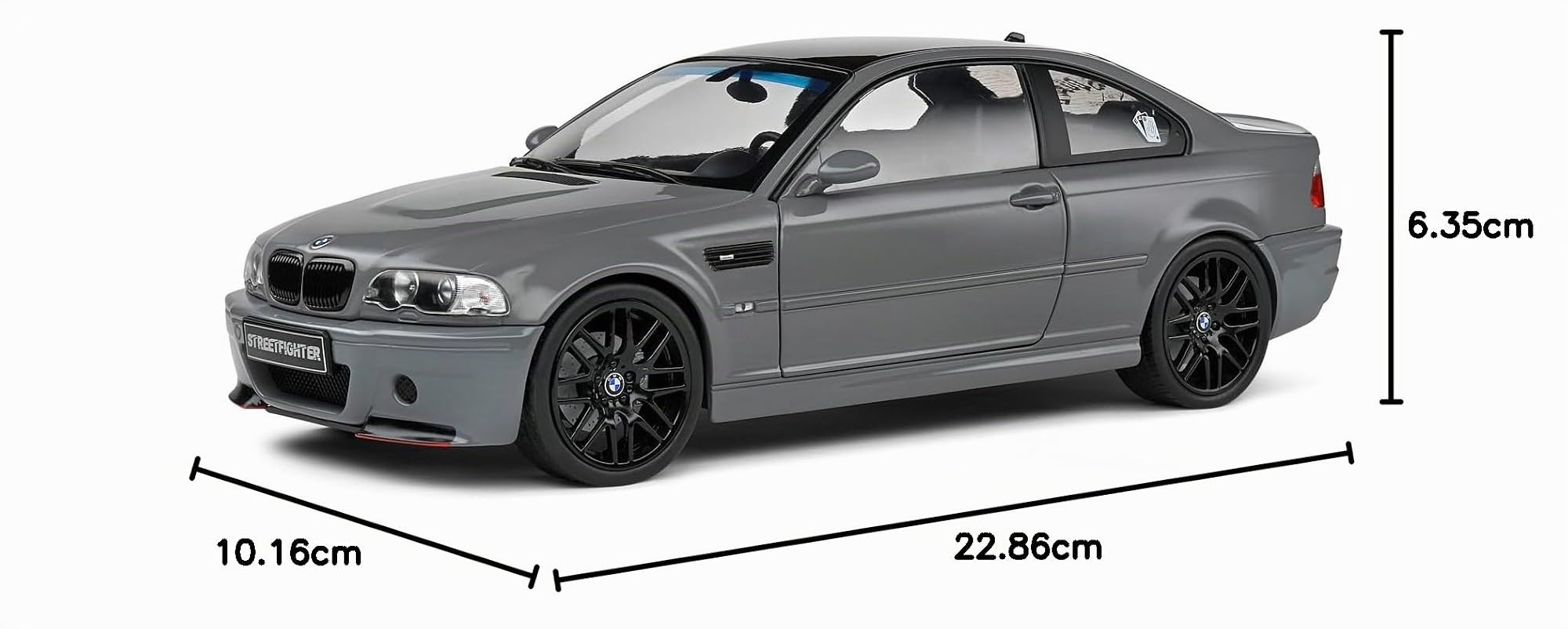 Solido 1:18 BMW E46 M3 Coupe 2000 grau