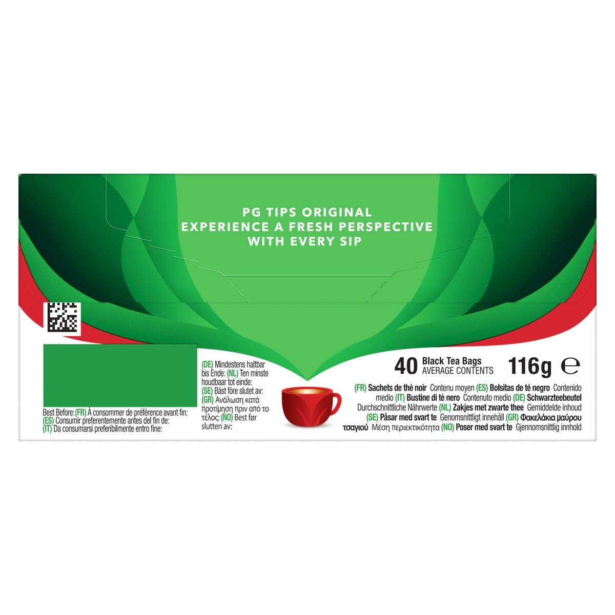 Pg Tips 40S Te Negro 12X116G C/12