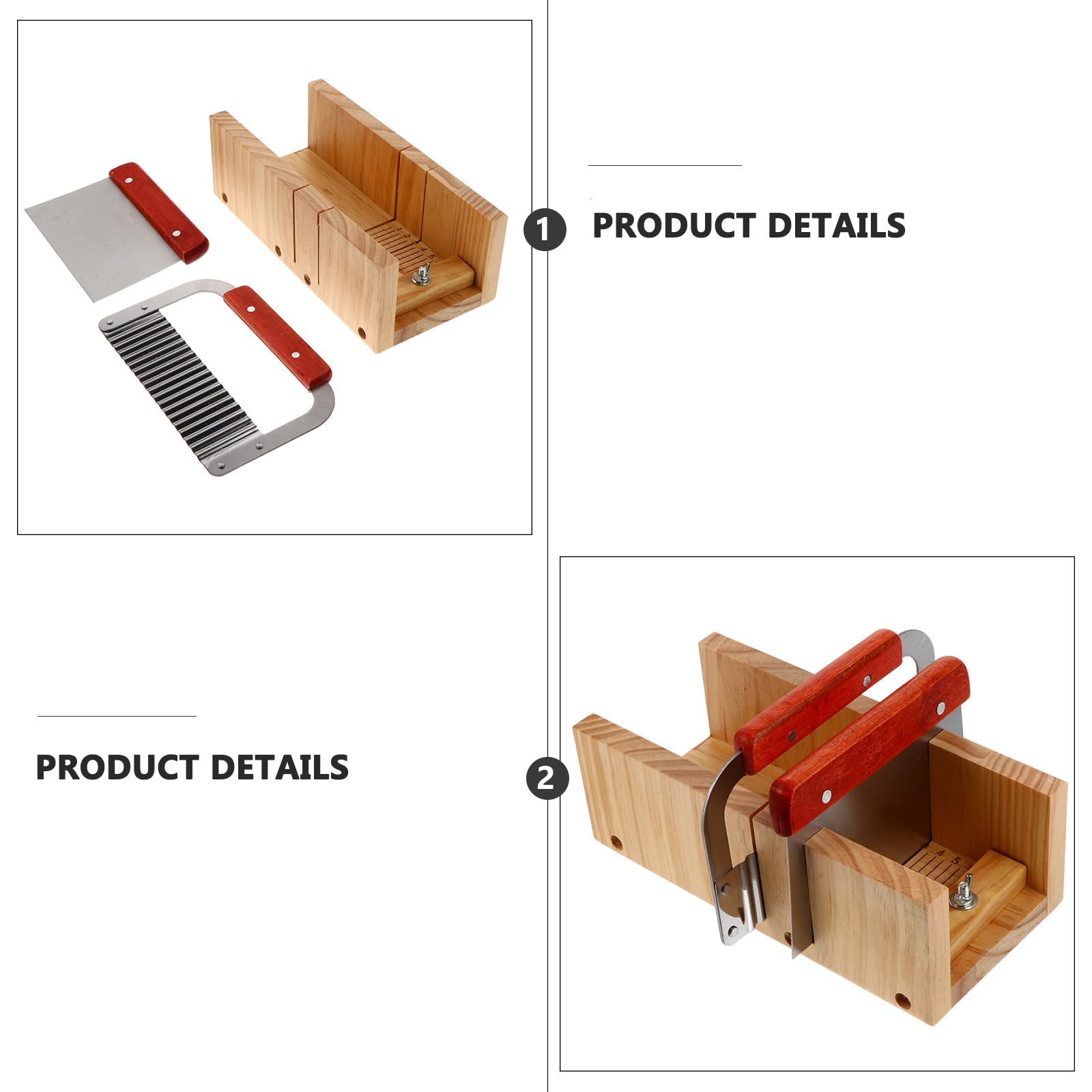 Cortador de Jabón de Madera para Manualidades, 1 Set Preciso