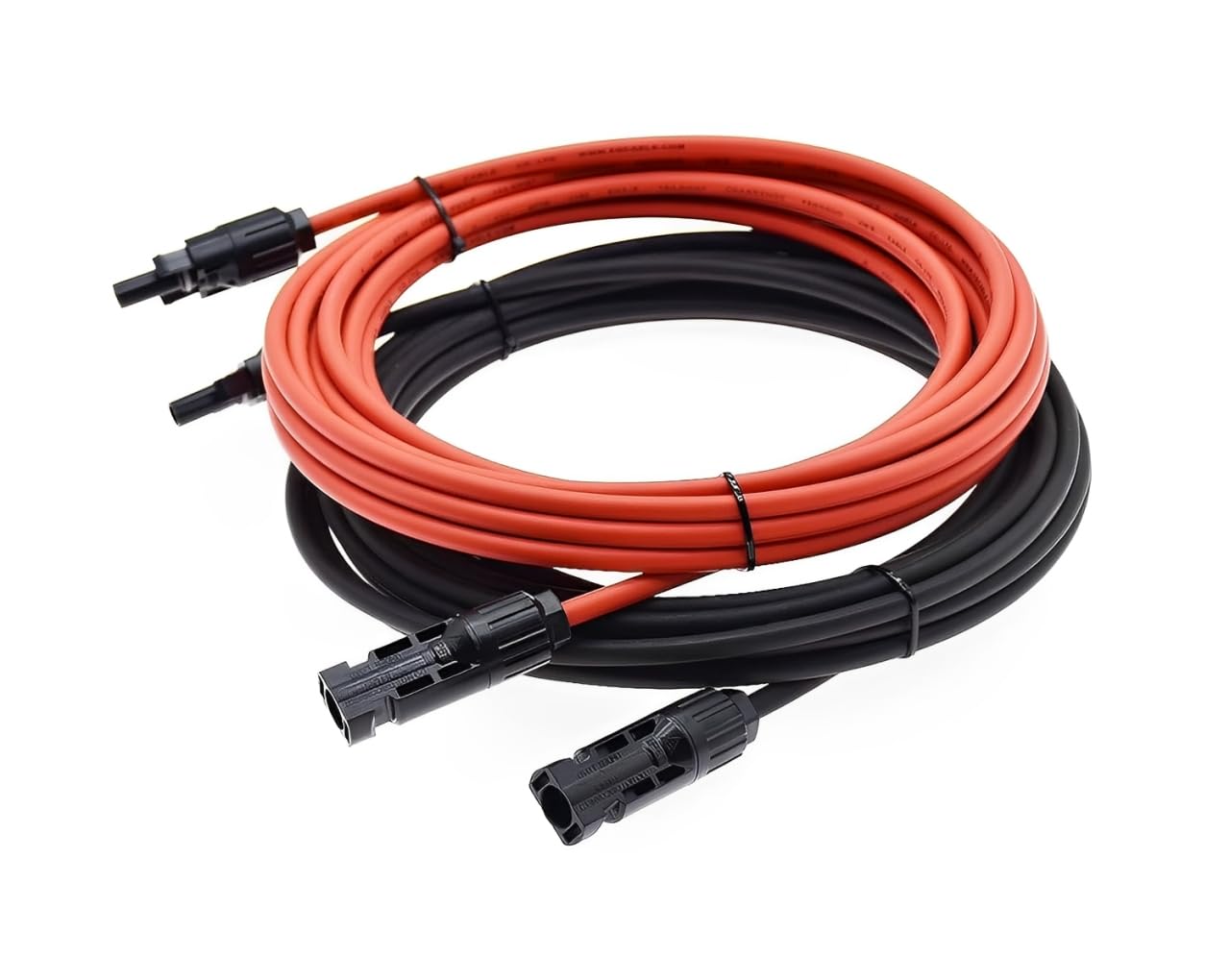 Solarsys® - 10m Cavo di Prolunga del Pannello Solare 6mm² 10AWG, Cavo di Collegamento Solare con una Coppia di Connettori MC4 per Pannelli Solari Fotovoltaici, 10 Metri