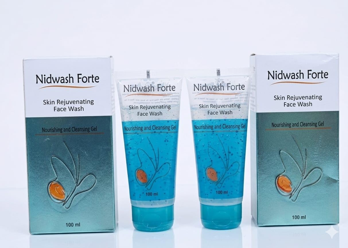 Nidwash Forte Skin Rejuvenating Face Wash, Nourishing and Cleansing Gel,(Pack of 2), 100 ml-picture-12