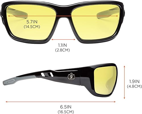 Miniatura 7 de Ergodyne Gafas de seguridad Skullerz BALDR, ANSI z87.1