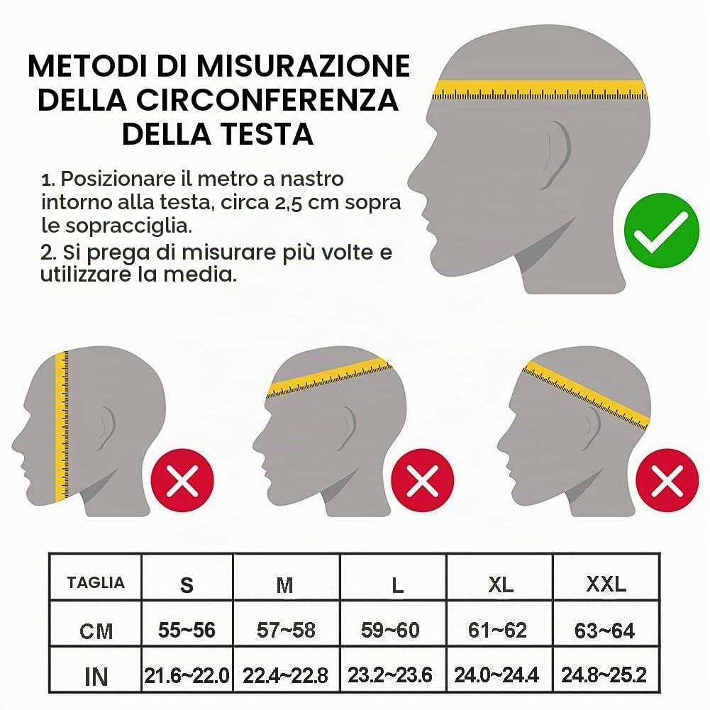 Casco Integrale Moto Bluetooth,Caschi Moto Scooter Racing Uomo con Integrale Doppia Visiera Anti Nebbia,Casco Moto Full Face Omologato ECE,Casco Moto Leggero per Donna Uomo 55~64cm