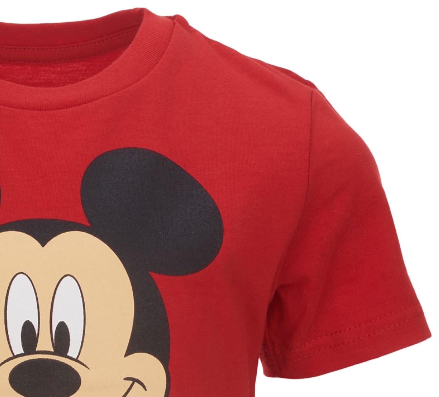Disney Mickey Mouse Donald Duck - Paquete de 3 camisetas para niños pequeños