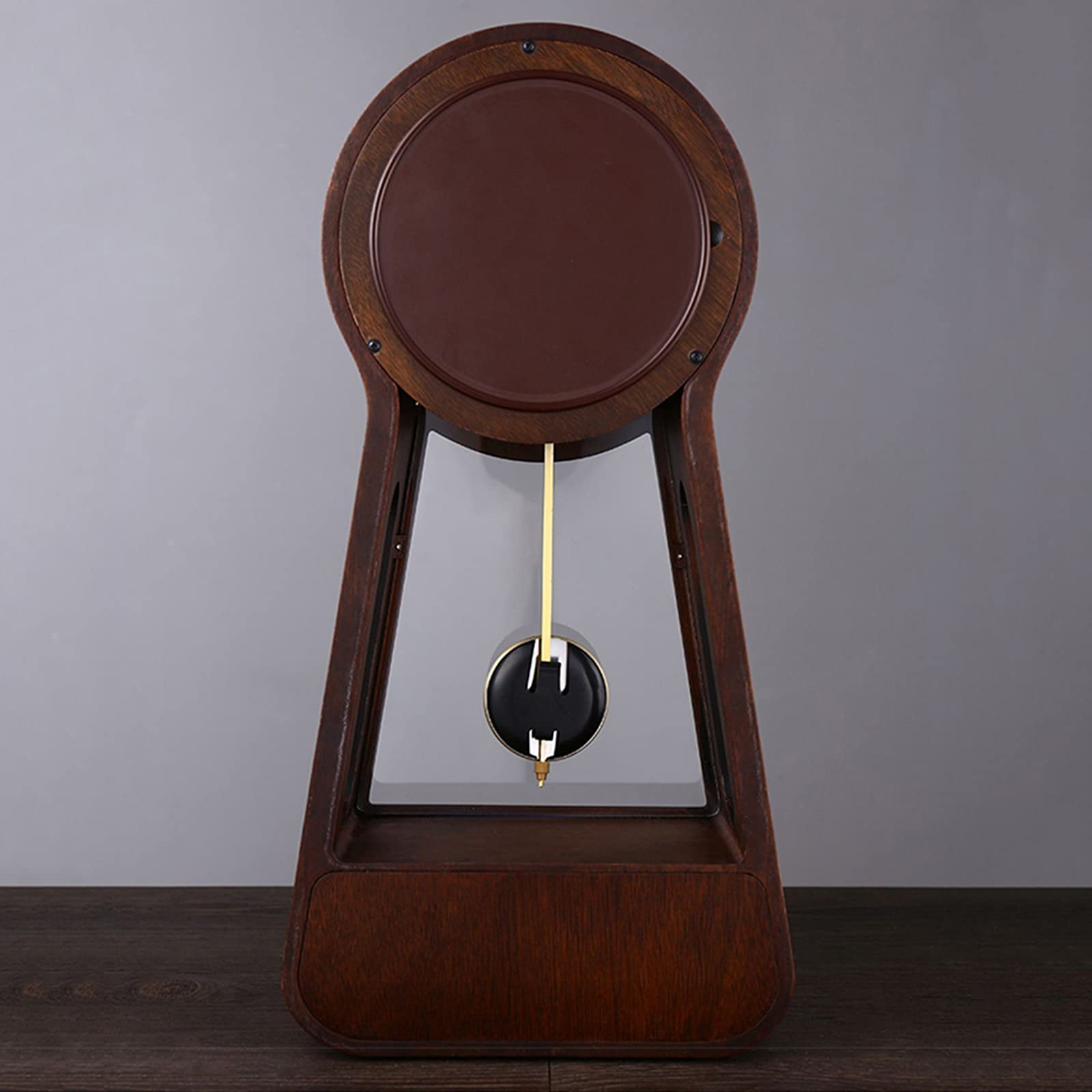 Amazon.com: zxb-shop Desk Clock New Chinese Wooden Living Room
