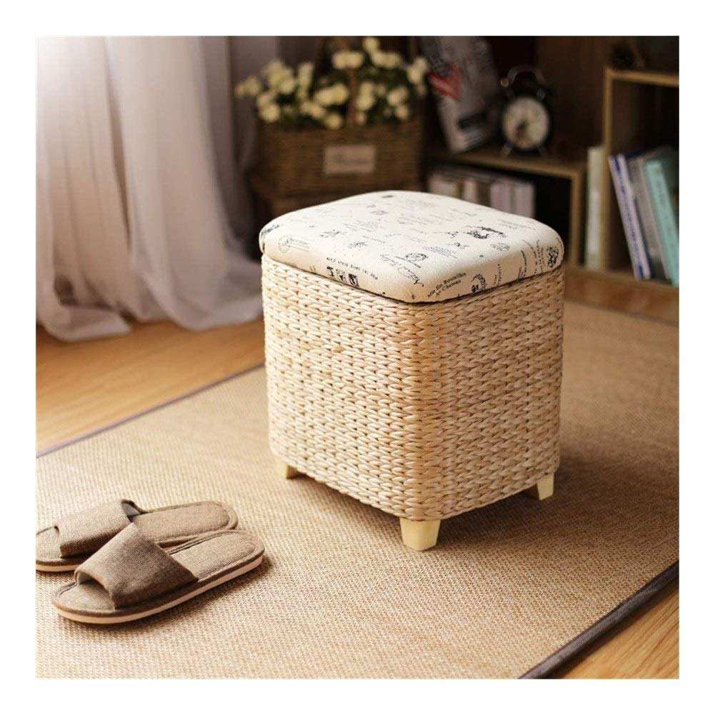 Boîtes de rangement et tabouret à chaussures en bois