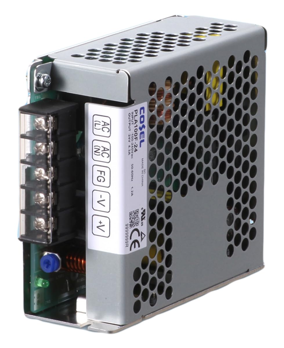 COSEL PLA100F-24 PLA100F Series 100 W Single Output 24 V Encapsulated AC/DC Converter - 1 item(s)