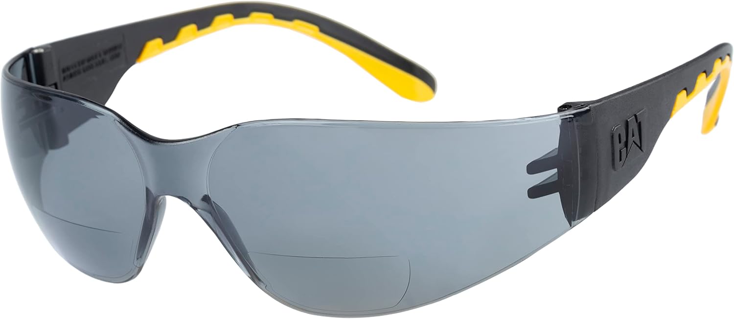 CAT TRACK Safety Glasses with Bifocal...