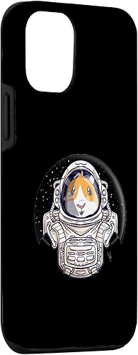Miniatura 6 de iPhone 12 mini conejillo de indias astronauta amante del espacio Cavy ropa regalos estuche para disfraz