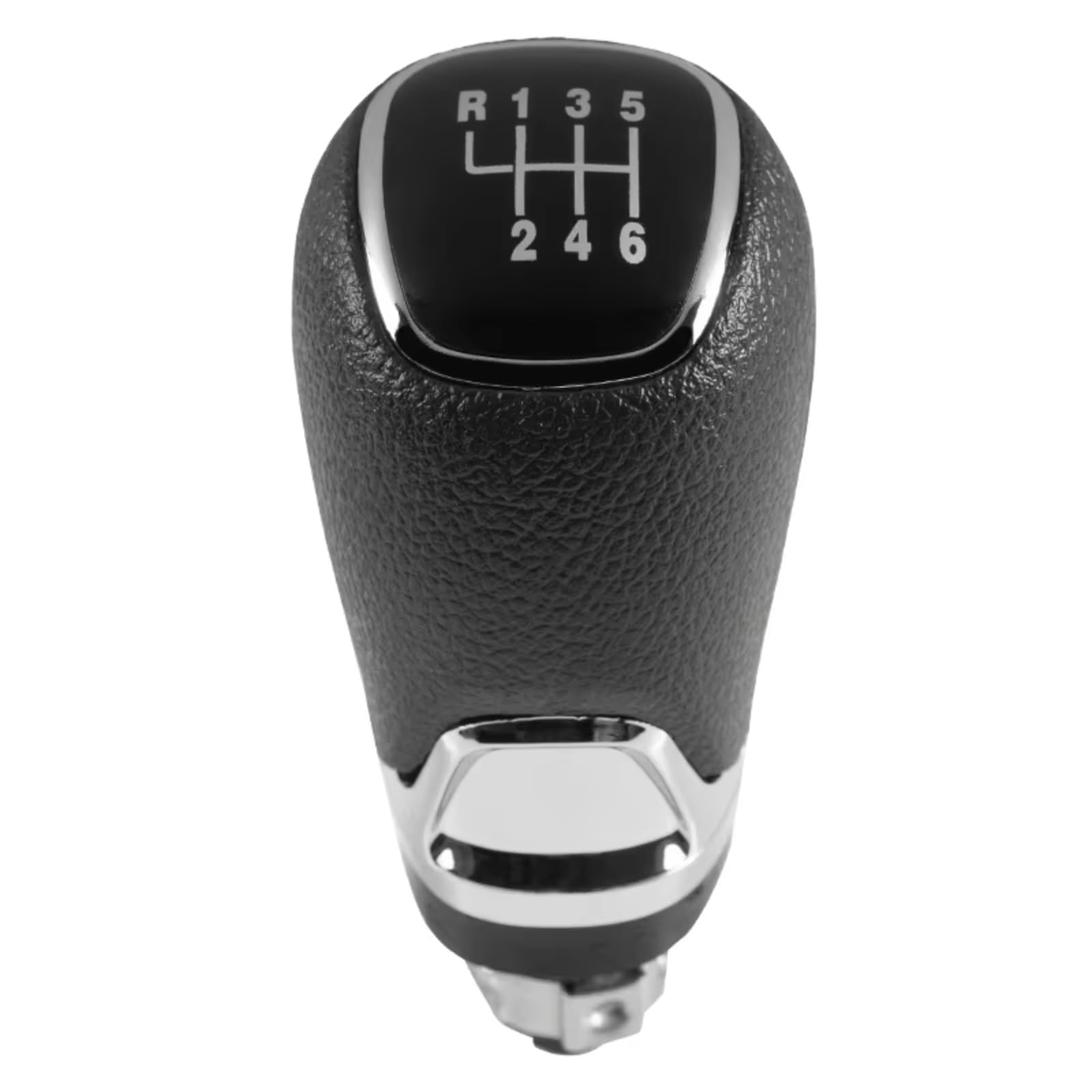 Pbqenxb 6Speed Gearknob Only For Skoda For Octavia A5 A6 2004-2012 Gear Shift Knob Gaitor Boot Cover Car Styling Accessories Car Shift Knobs(6Speed Gearknob Only)