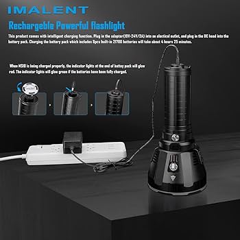 IMALENT MS18 100000 Lumens LED Flashlight Powerful Tactical