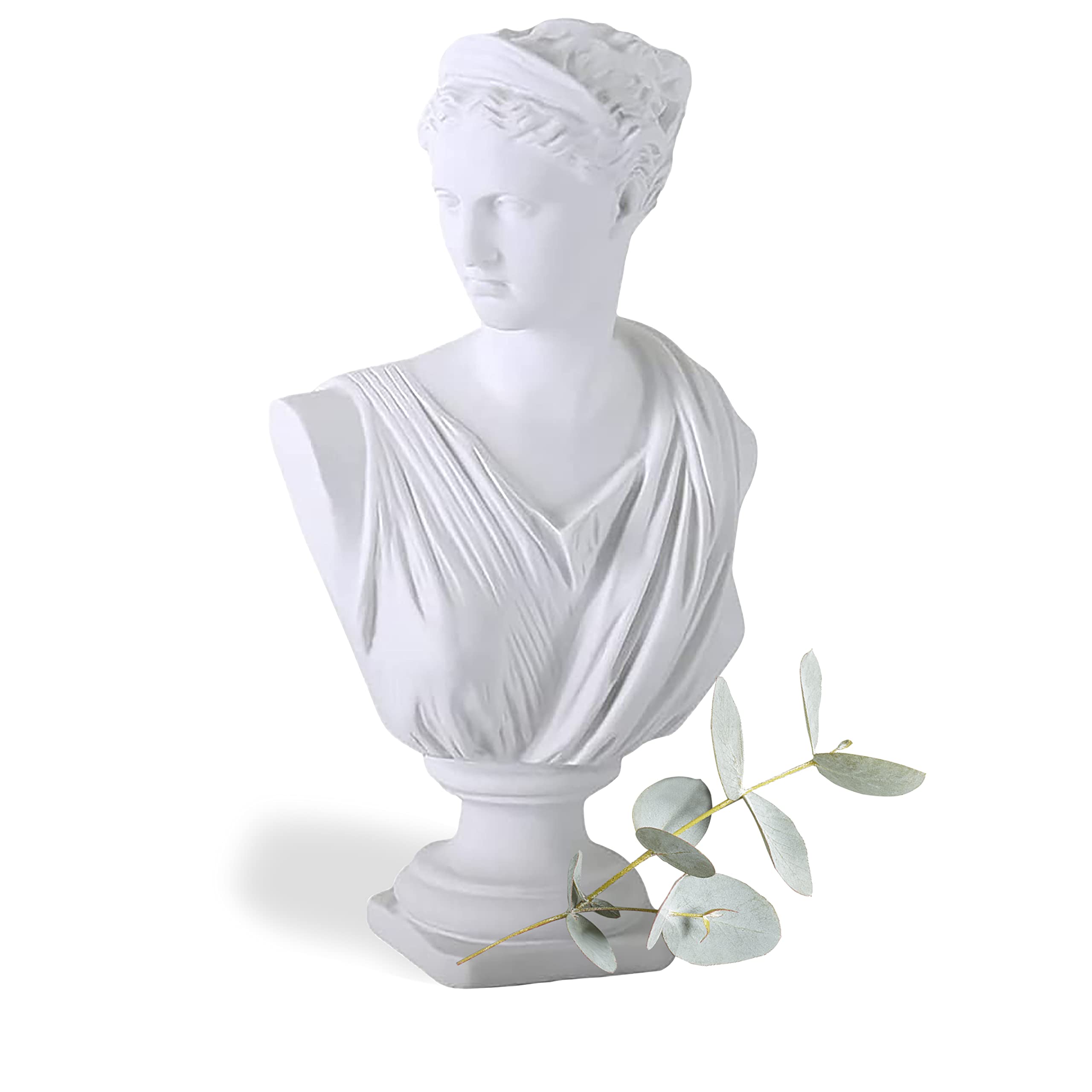 Buy GoGift Greek Mythology Decor, Aphrodite Statue, 12 inches, Coffee