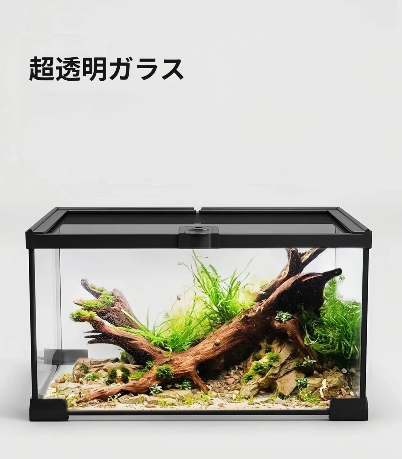 Amazon | 【Hongjiwa】 グラステラリウム 爬虫類ケージ 飼育ケース
