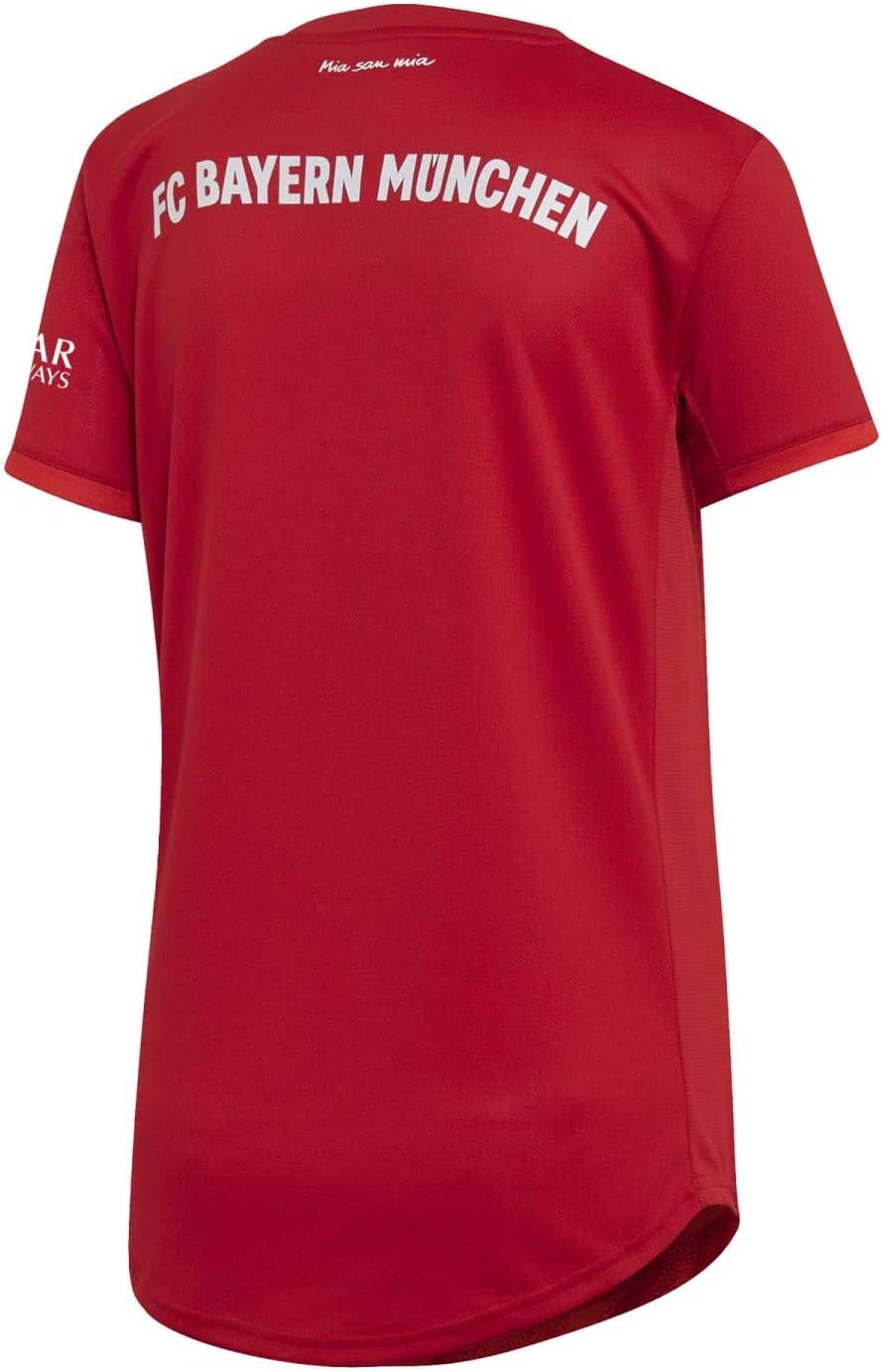 adidas 2019-2020 Bayern Munich Home Womens Football Soccer T-Shirt Jersey