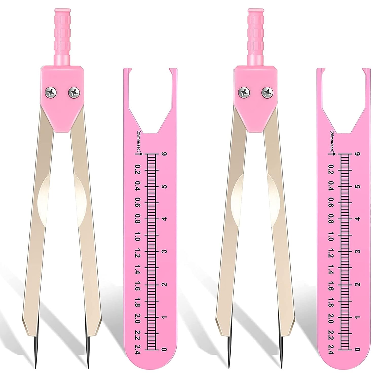 2 Pieces ECG EKG Calipers with Sleeves ECG Caliper Kuwait Ubuy