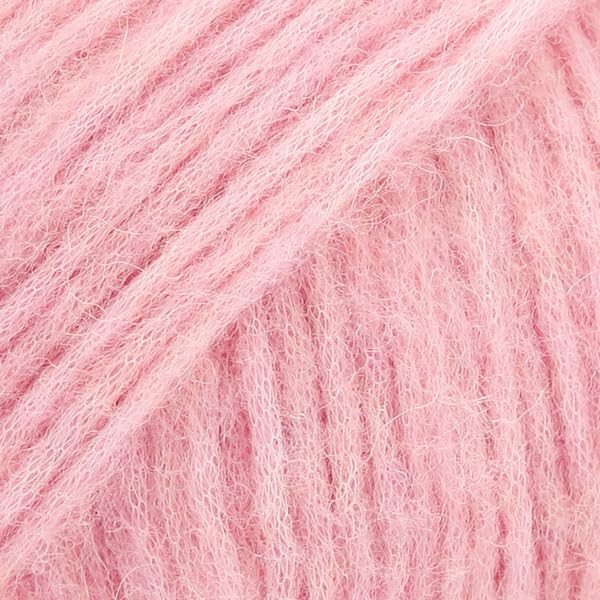 Babyalpaca Laine mérinos peignée Aran Gouttes d'air 51 g 150 m (24 rose)