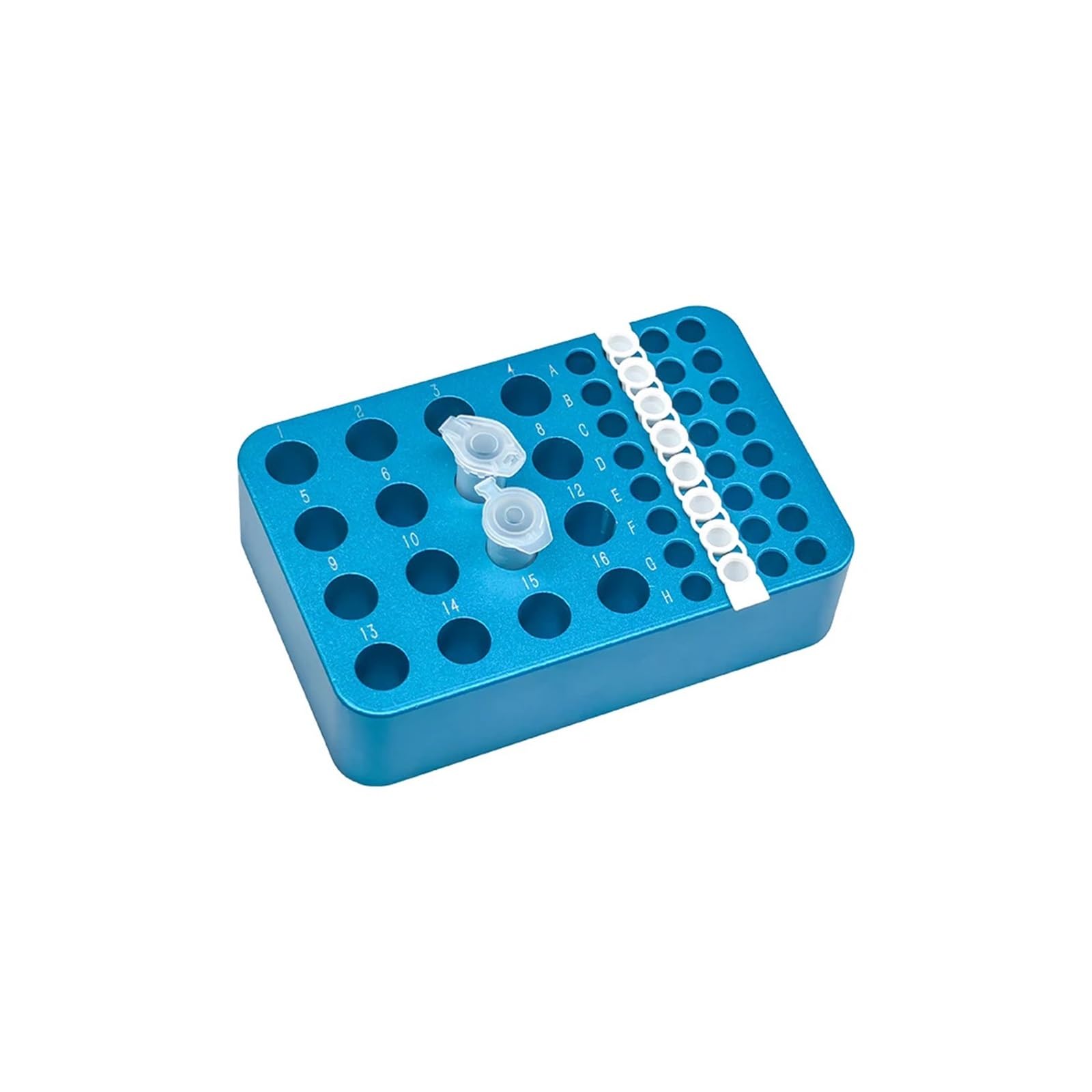 Gradilla Para Tubos De Centrífuga Enfriador Modular de hielo de 96wells y 384wells, termostato de baja temperatura, caja de aluminio preenfriada, 0,2/1,5/rejilla for tubos centrífugos | 0.2ml 1.5ml R