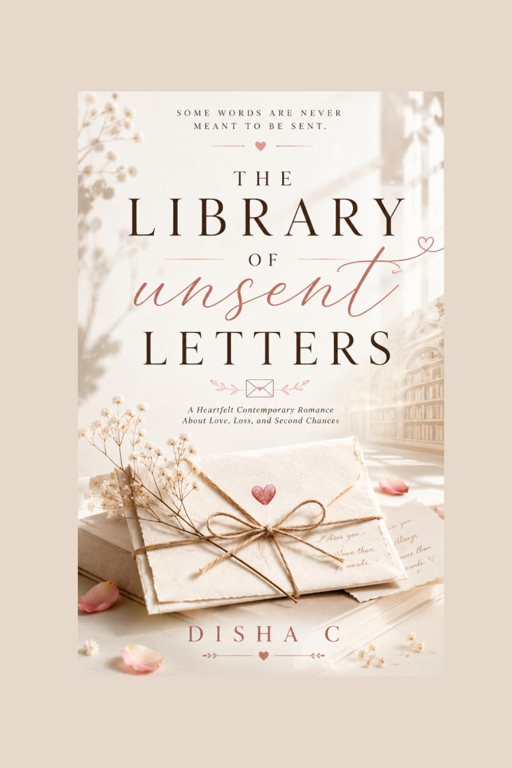 The Library of Unsent Letters: A Heartfelt Contemporary Romance About Love, Loss, and Second Chances