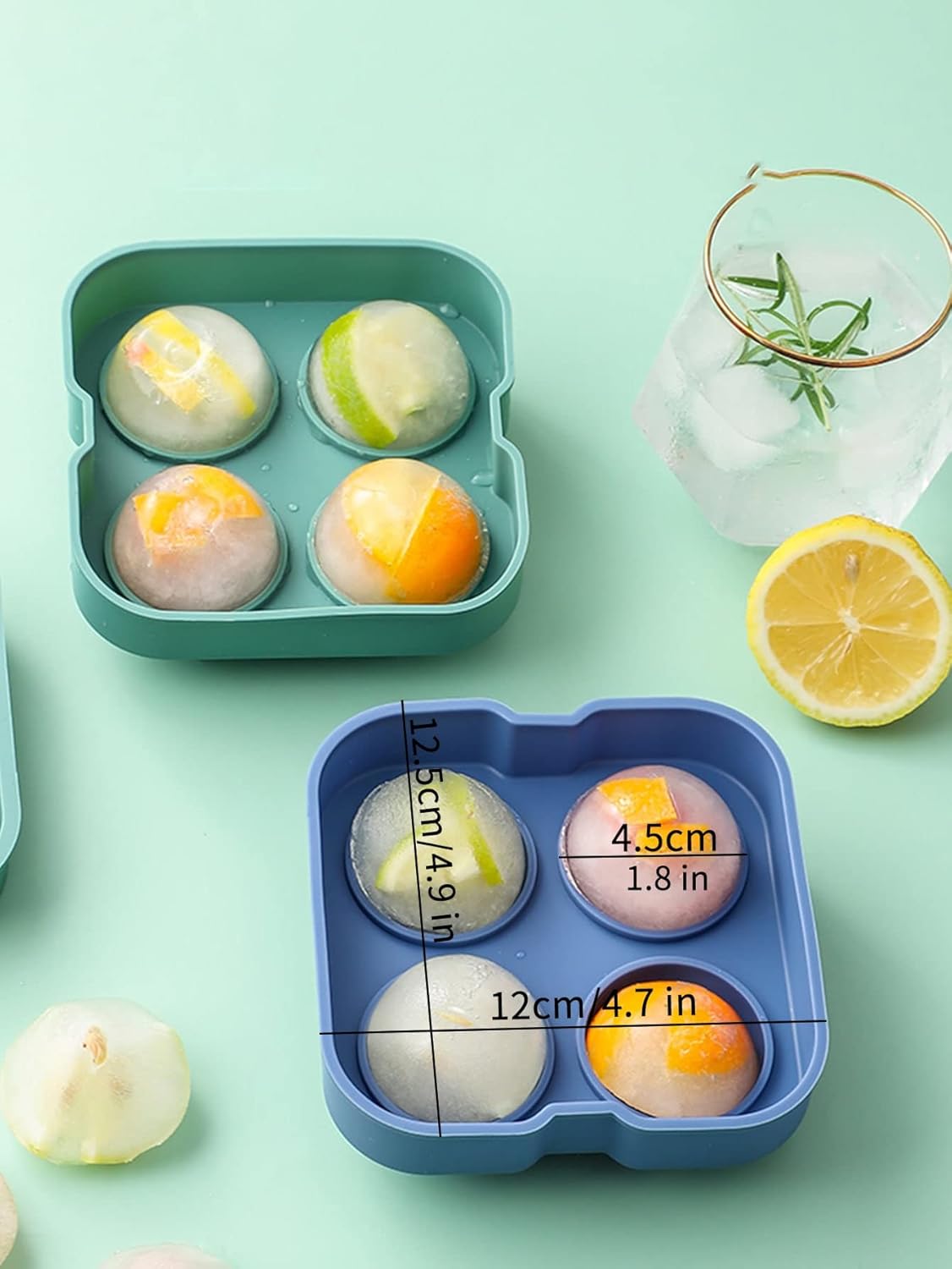 NP 1pc Random Color Ice Ball Mold (Size : One-Size)