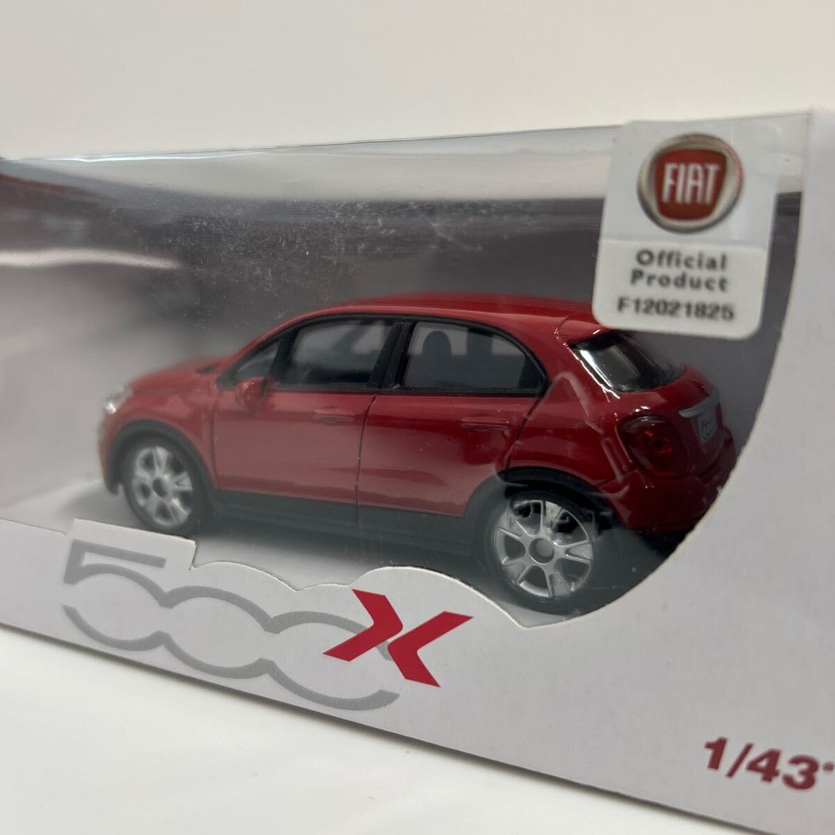 Amazon | FIAT ディーラー特注 MONDO MOTORS 1/43 FIAT500X Red