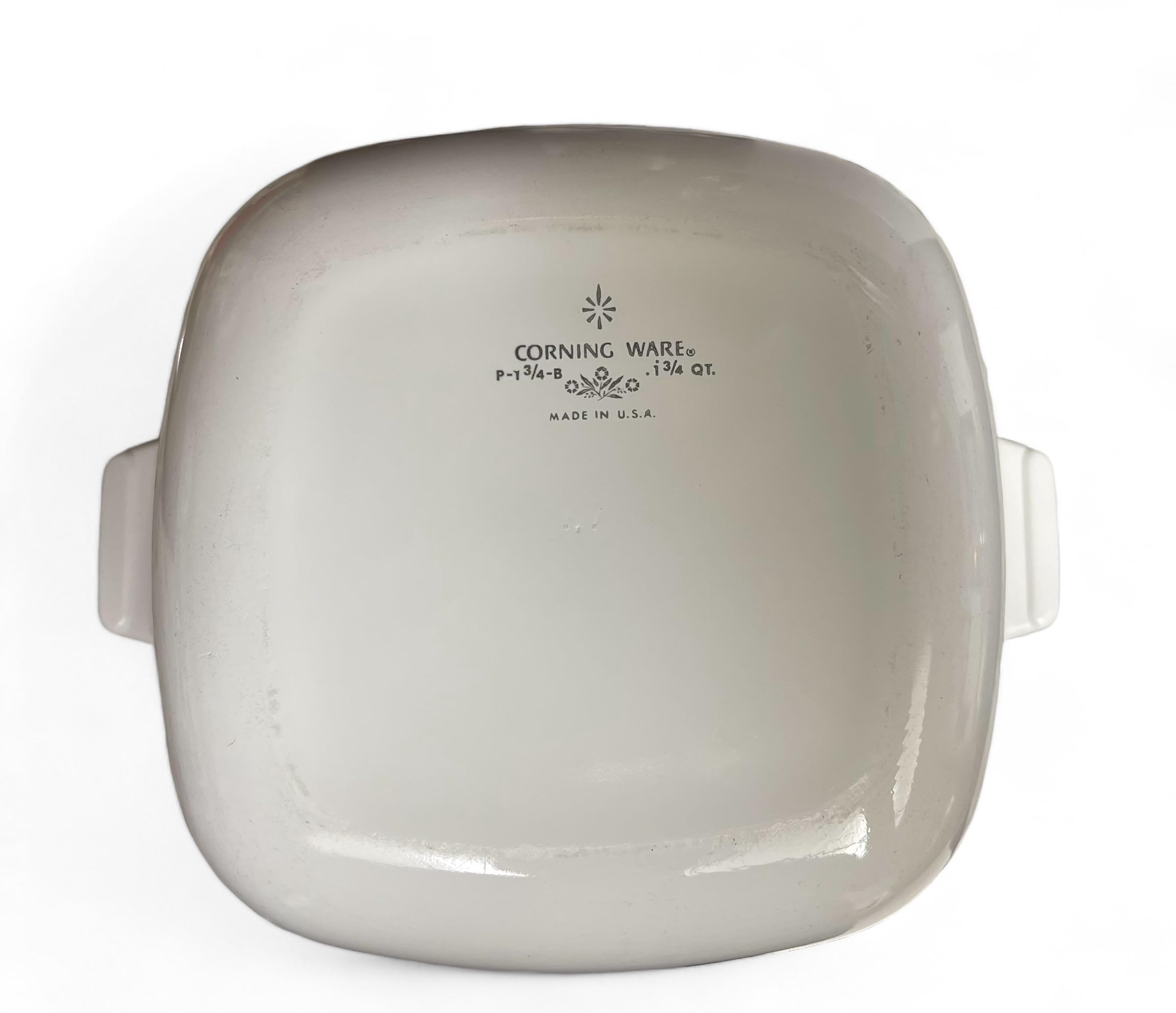 Amazon.com: Corning Ware Blue Cornflower Casserole Dish 1 3