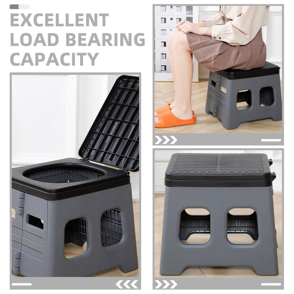 Inodoro Bolsa para Desechos de Plástico para Coche y Camping Plegable Portátil Diseño Plegable en PP