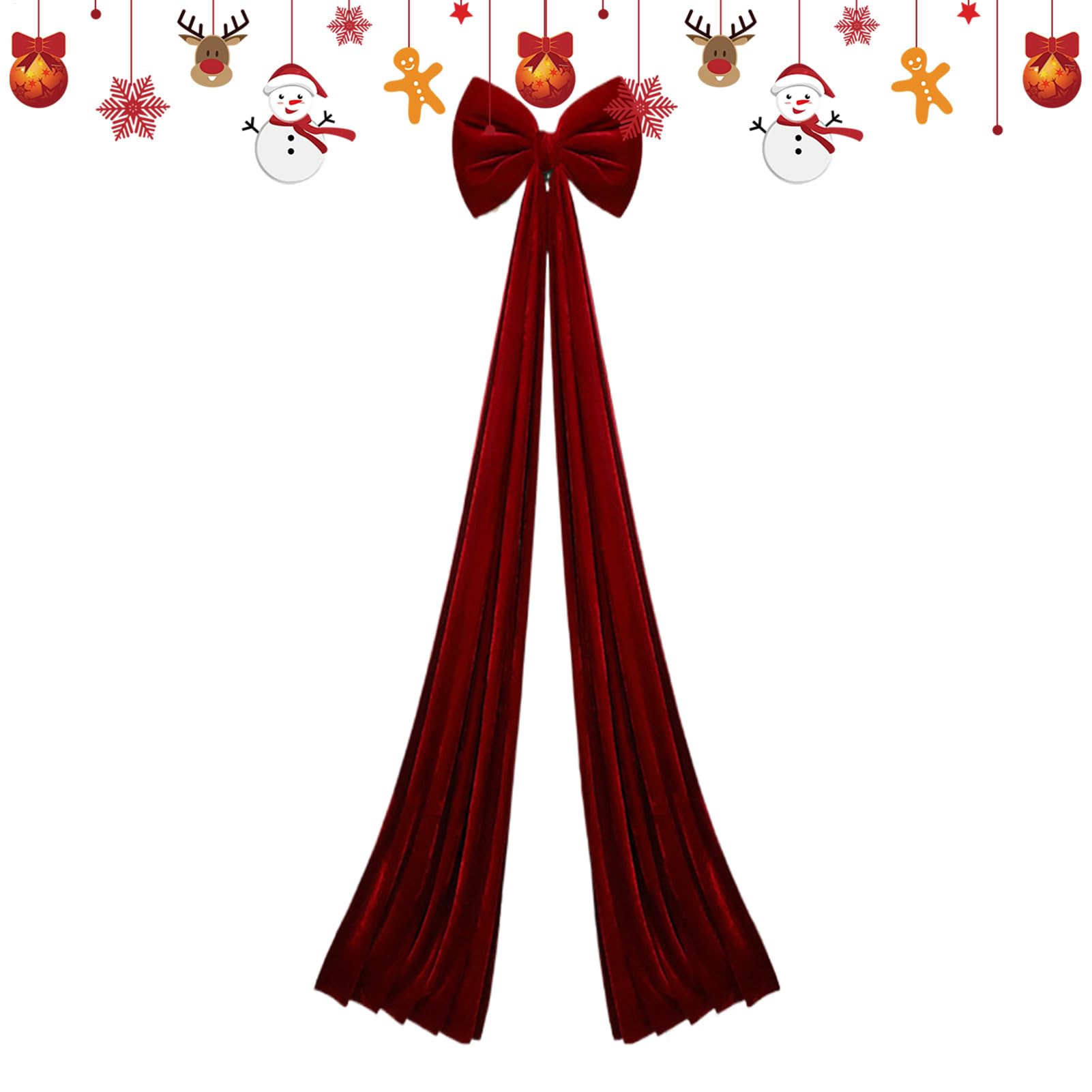 de Navidad extragrande de 201 cm para decoración de temporada