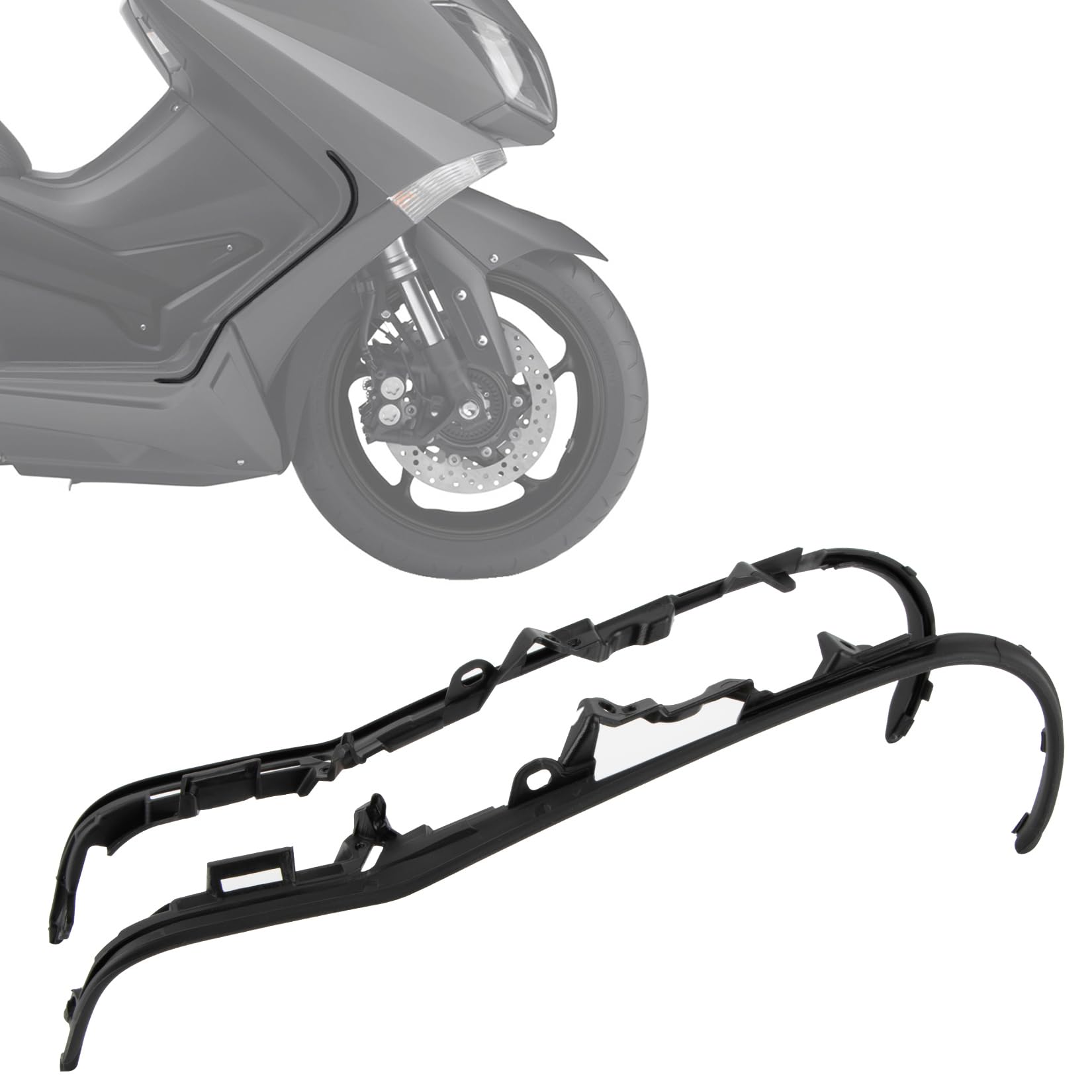 PSLER Garnitures pour Motos Couvre-pédale Décoration de Carrosserie pour TMAX 530 2012 2013 2014 2015 2016
