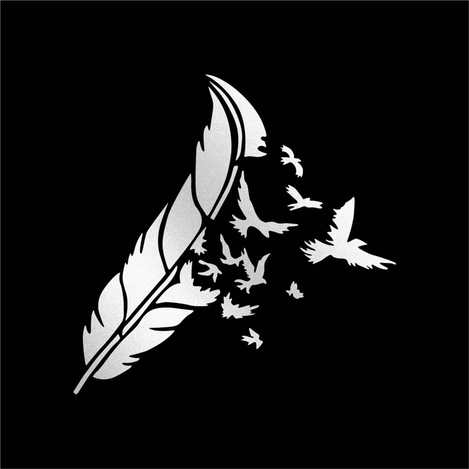 FGLFPXI Motorcycle Car Reflective Decor Decals Auto Window Windshield Bumper Hood Waterproof Tuning Decoration