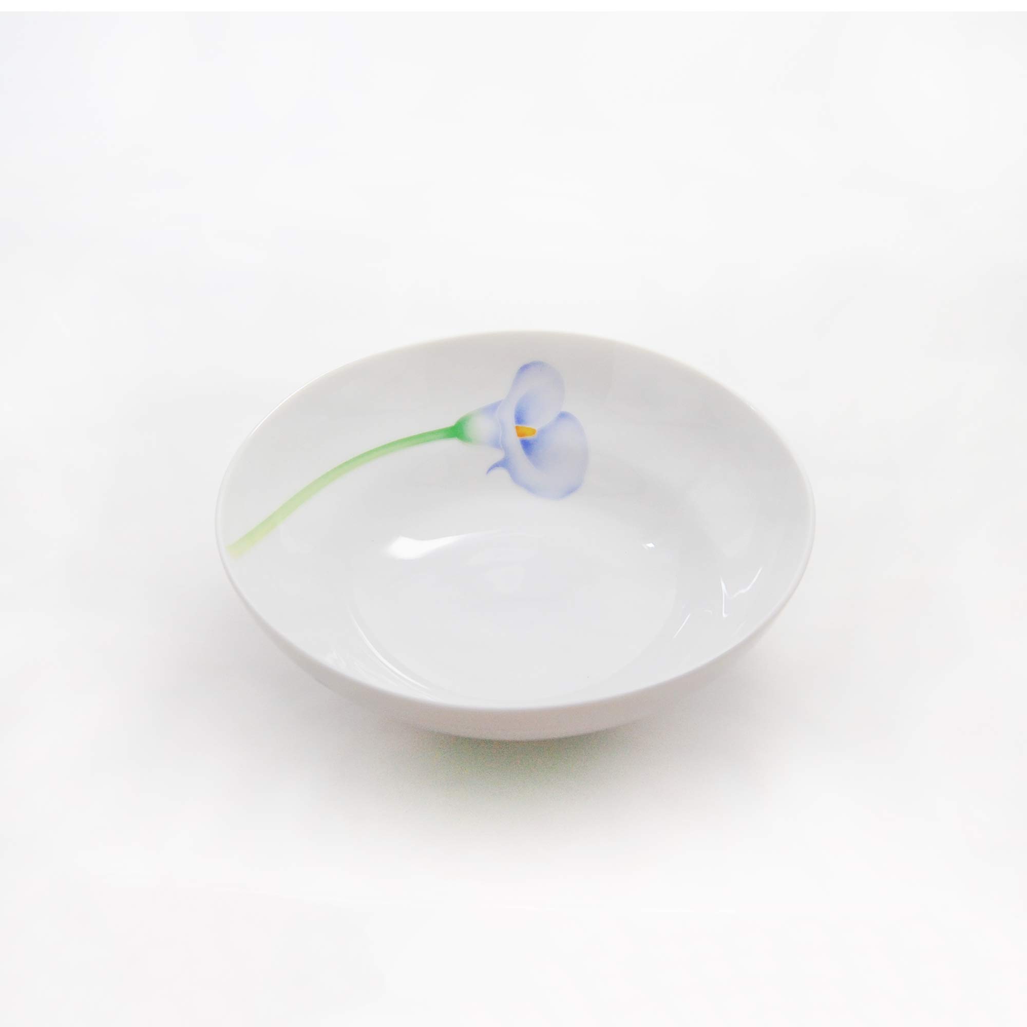 Amazon｜香蘭社 中鉢 カラーリリー ホワイト 17cm 1061-3GGM3 点セット