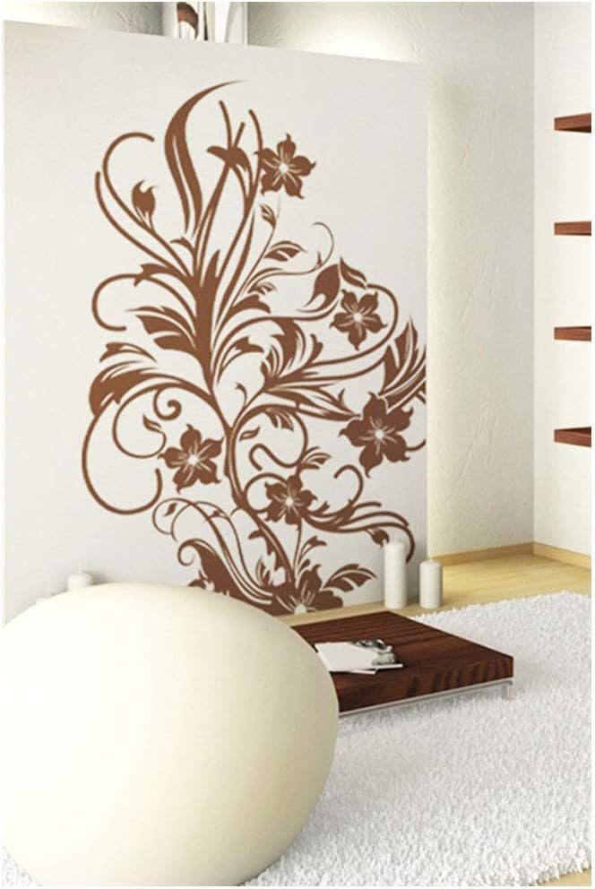 PVC Wall Stickers TV wall background vine