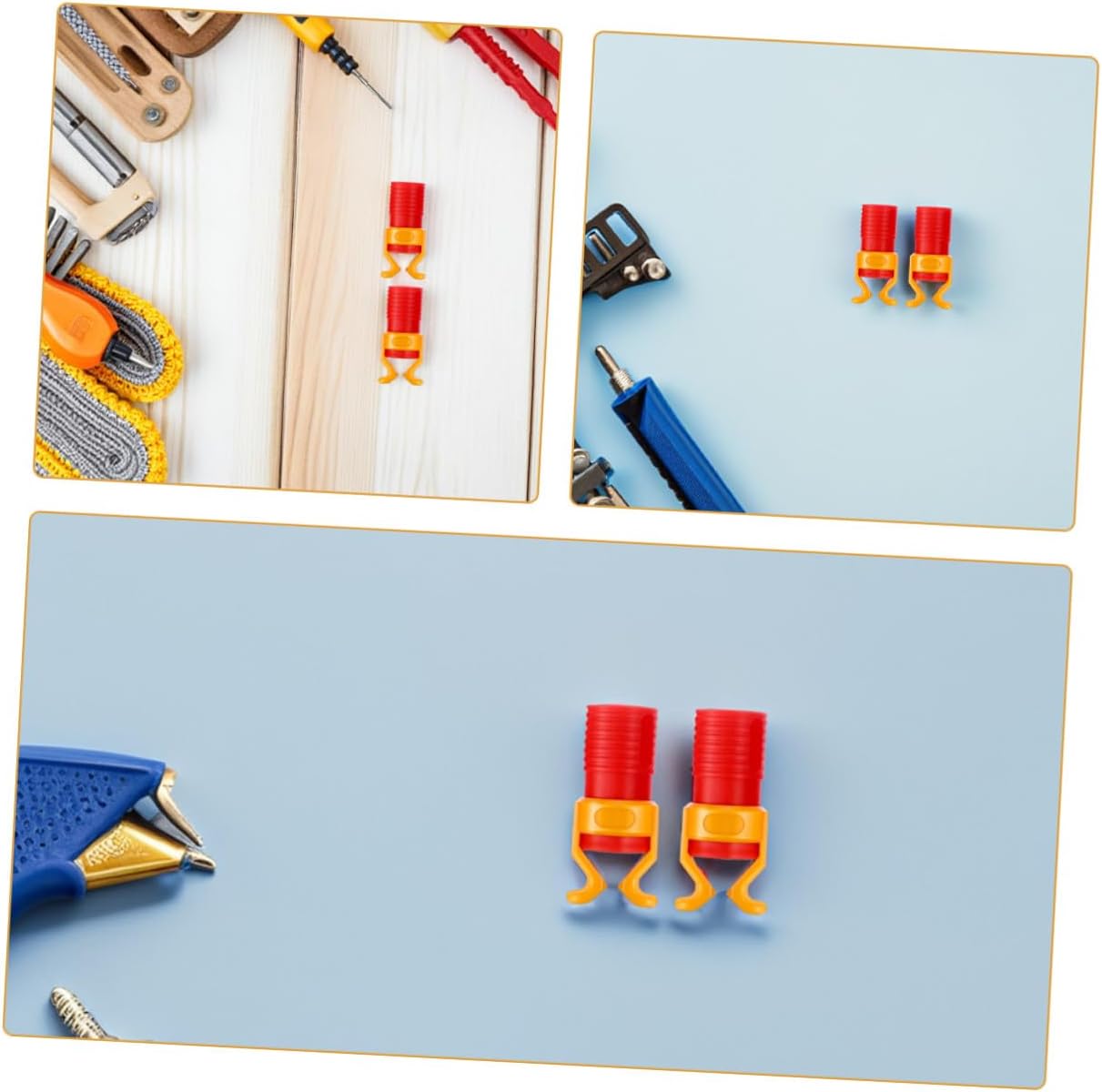15pcs Screw Holder Clamp Tool Abs Plastic Fixing Sleeve Universal Screw Gripper for Woodworking and DIY Projects for Precision Work