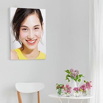 Amazon｜水原希子 ポスターの吊り下げ アートポスター アート