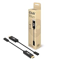 Adattatore attivo CLUB3D da HDMI a USB Type-C 4K60Hz St/B