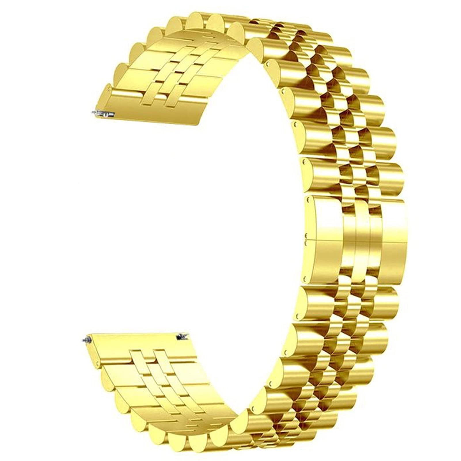 Sangle en acier inoxydable de montre 20mm 22mm à libération rapide - 7