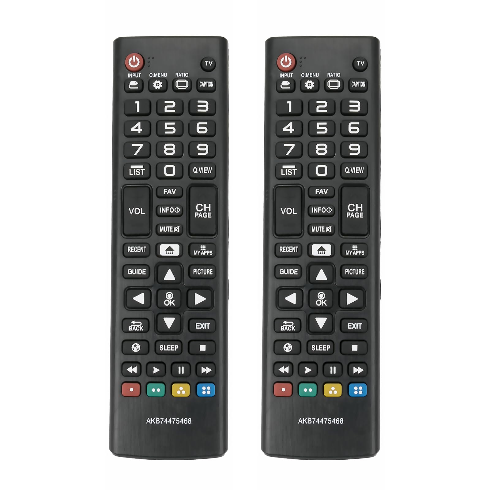Télécommande AKB74475468 pour TV LG pour remplacer un boîtier cassé - 5