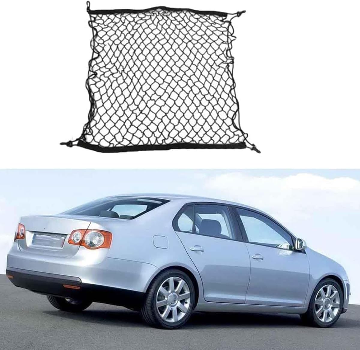 Trunk Cargo Net Elastic Mesh Heavy Duty for Jetta MK5 Bora Vento 2006-2010