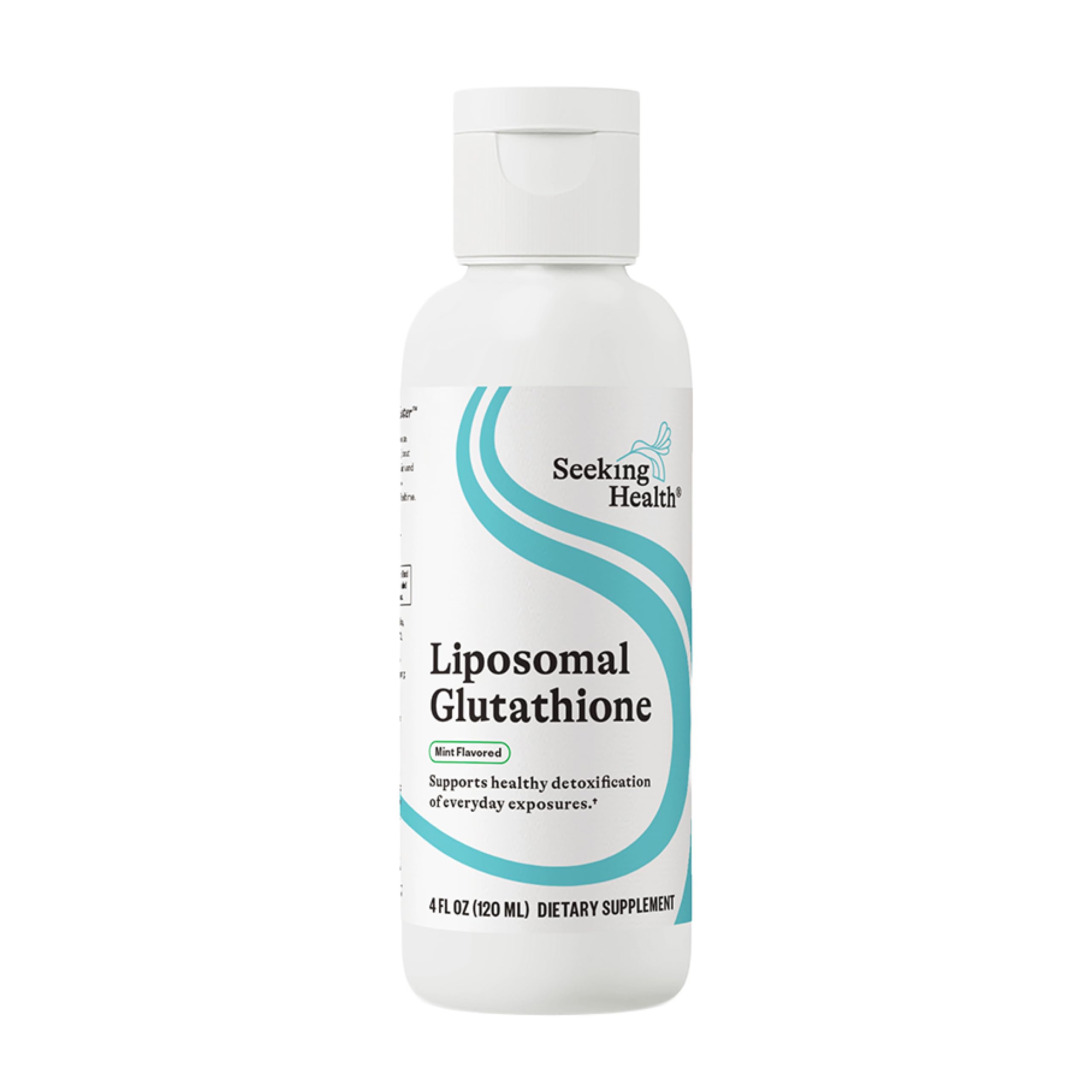 Seeking Health Liposomal Gluatathione Supports Healthy detoxification of Everyday exposures- 4 Fl OZ (120 ML)
