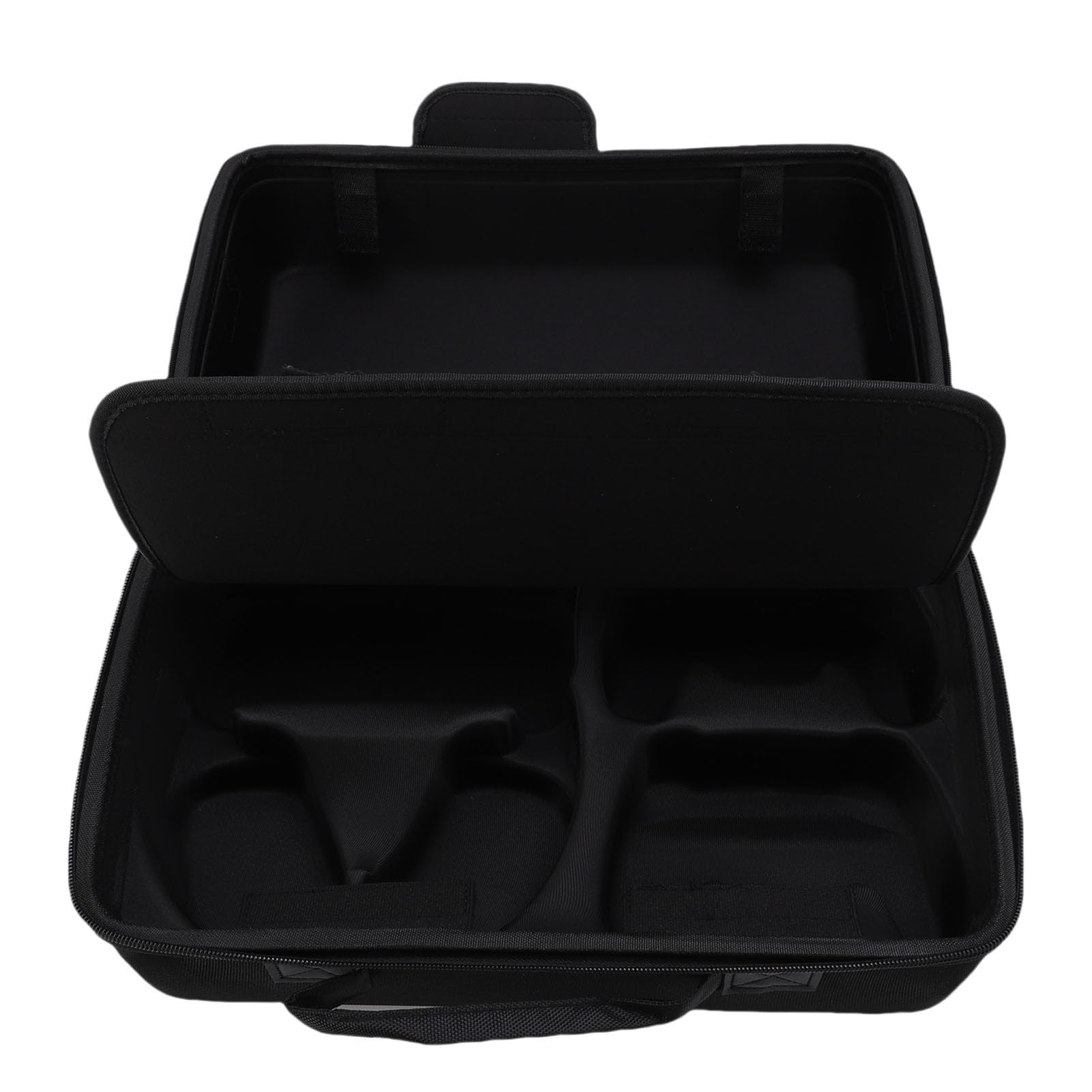 Fabater Custodia Rigida per Console di Gioco Domestica SLIM Custodia Rigida di Grande capacità Antiscivolo per Borsa da Viaggio per Controller Adatta per Utenti SLIM Nylon Ed EVA (BLACK)