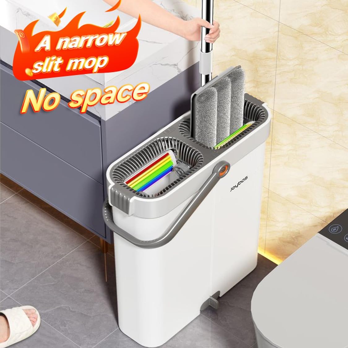 Mop cloth installation procedure