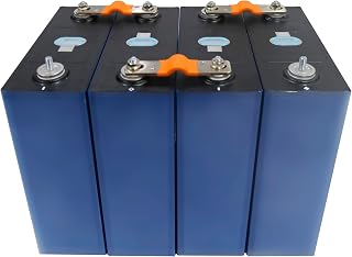 4PCS LiFePO4 Cell 3.2V 330Ah Battery CALB 314 Lithium Iron Phosphate, Charge/Discharge Rate 1C, Support Multiple Series or Parallel DIY Battery Packs with busbars and M6 Nuts,BMS not Included