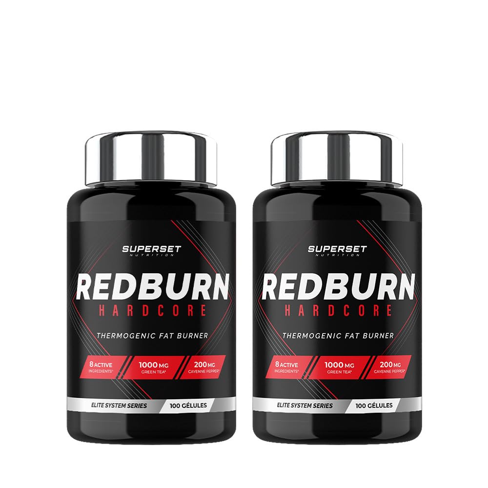Superset Nutrition - Fettbrenner-kur – 50 Tage - Fettverbrenner - Definition und dauerhafter Verlust von Fettmasse