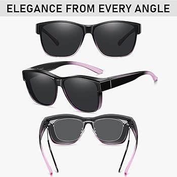 Amazon.com: GEGURI Polarized Sunglasses Fit Over Glasses for